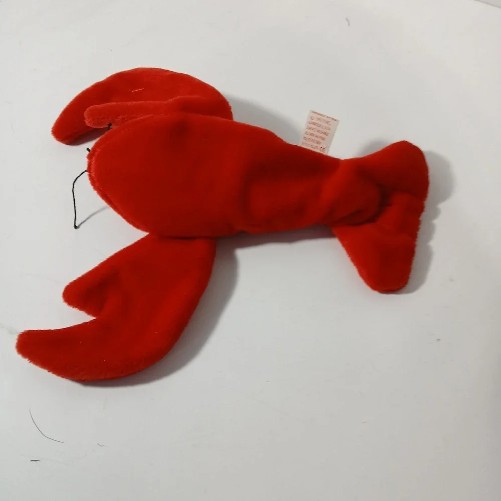 TY Beanie Baby Pinchers the Red Lobster 1993 Tag Errors Retired Nautical